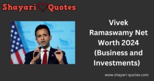 Vivek Ramaswamy Net Worth